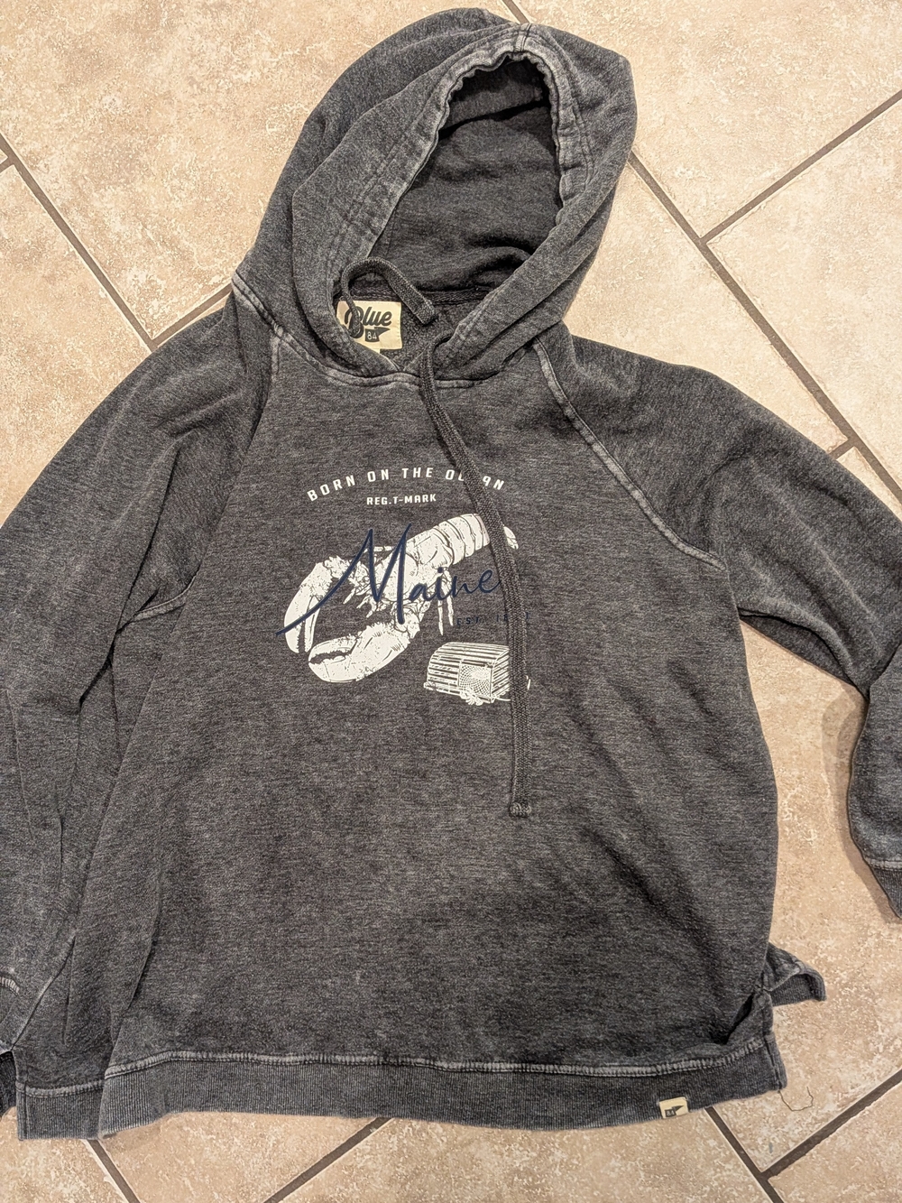 Blue 84 Charcoal Pullover Hoodie